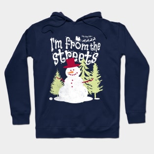 Christmas Snowman Costume a Sarcastic People Funny Hoodie